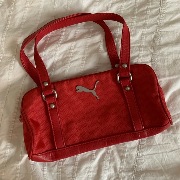 Red Puma Shoulder Bag - Picture 1 of 3